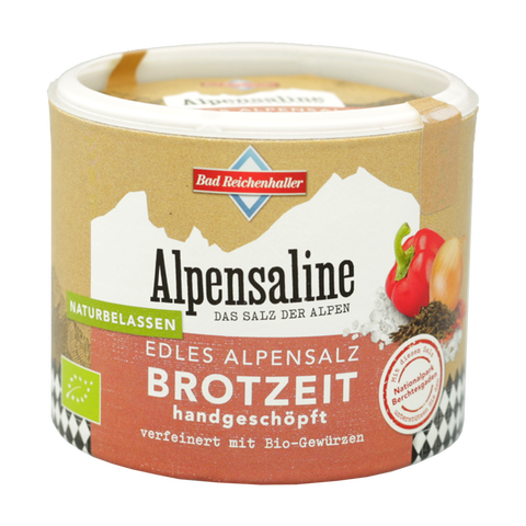 alpensalz.kaufen - Alpensaline Bio-Brotzeitsalz 100 Gramm Dose